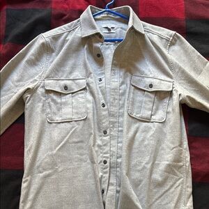 Reiss Button-Up Overshirt